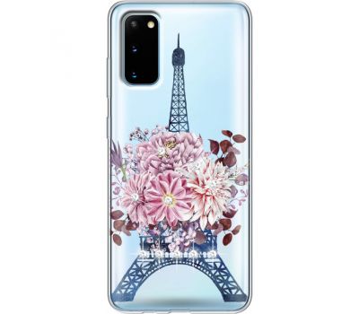 Силіконовий чохол BoxFace Samsung G980 Galaxy S20 Eiffel Tower (938870-rs1)