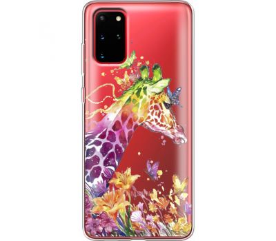Силіконовий чохол BoxFace Samsung G985 Galaxy S20 Plus Colorful Giraffe (38875-cc14)