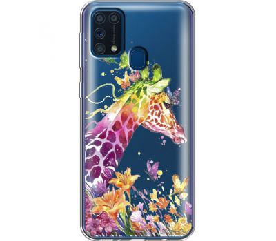 Силіконовий чохол BoxFace Samsung M315 Galaxy M31 Colorful Giraffe (39092-cc14)
