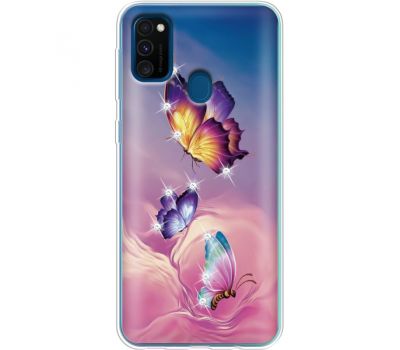 Силіконовий чохол BoxFace Samsung M215 Galaxy M21 Butterflies (939466-rs19)