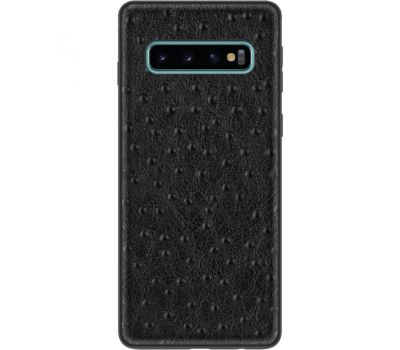 Шкіряний чохол BoxFace Samsung G973 Galaxy S10 Strauss Black (40201-lc2)