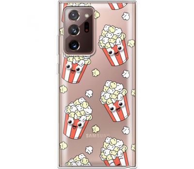 Силіконовий чохол BoxFace Samsung N985 Galaxy Note 20 Ultra с 3D-глазками Popcorn (40574-cc75)