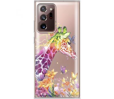 Силіконовий чохол BoxFace Samsung N985 Galaxy Note 20 Ultra Colorful Giraffe (40574-cc14)