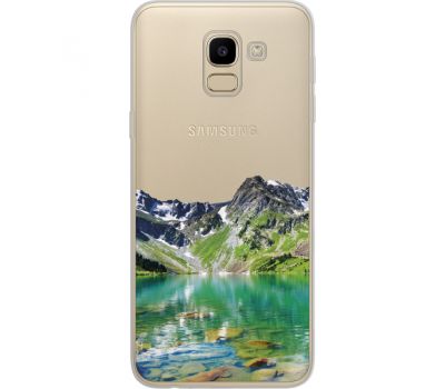 Силіконовий чохол BoxFace Samsung J600 Galaxy J6 2018 Green Mountain (34979-cc69)