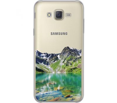 Силіконовий чохол BoxFace Samsung J700H Galaxy J7 Green Mountain (34980-cc69)