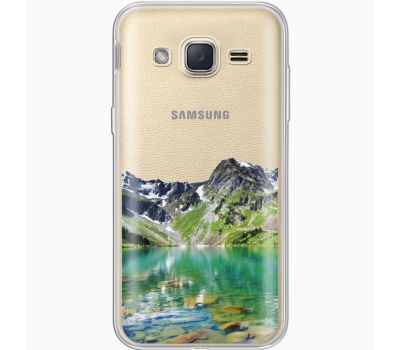 Силіконовий чохол BoxFace Samsung J200H Galaxy J2 Green Mountain (35054-cc69)
