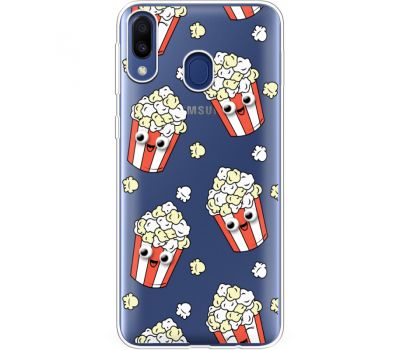 Силіконовий чохол BoxFace Samsung M205 Galaxy M20 с 3D-глазками Popcorn (36206-cc75)