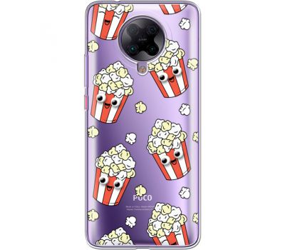 Силіконовий чохол BoxFace Xiaomi Poco F2 Pro с 3D-глазками Popcorn (40089-cc75)