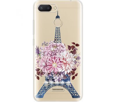 Силіконовий чохол BoxFace Xiaomi Redmi 6 Eiffel Tower (935029-rs1)