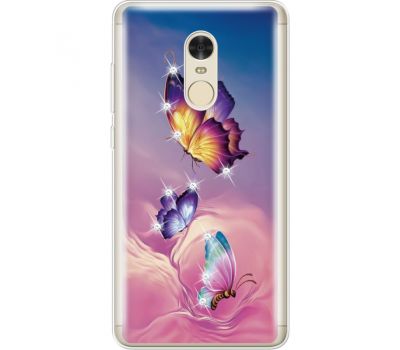 Силіконовий чохол BoxFace Xiaomi Redmi Note 4x Butterflies (935032-rs19)