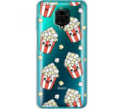 Силіконовий чохол BoxFace Xiaomi Redmi Note 9S с 3D-глазками Popcorn (39476-cc75)