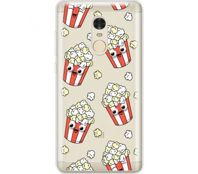 Силіконовий чохол BoxFace Xiaomi Redmi Note 4 с 3D-глазками Popcorn (35033-cc75)