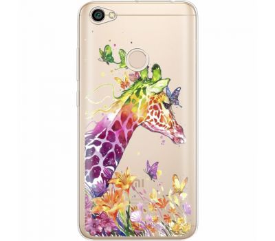 Силіконовий чохол BoxFace Xiaomi Redmi Note 5A Prime Colorful Giraffe (35076-cc14)