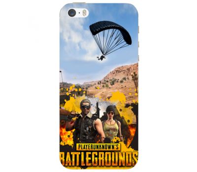 Силіконовий чохол Remax Apple iPhone 5 / 5S Pubg parachute