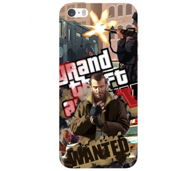 Силіконовий чохол Remax Apple iPhone 5 / 5S GTA 4