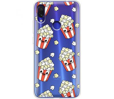 Силіконовий чохол BoxFace Xiaomi Redmi Note 7 с 3D-глазками Popcorn (36208-cc75)