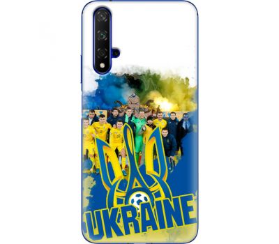 Силіконовий чохол Remax Huawei Honor 20 Ukraine national team