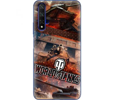 Силіконовий чохол Remax Huawei Honor 20 World Of Tanks