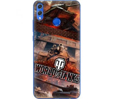 Силіконовий чохол Remax Huawei Honor 8x World Of Tanks