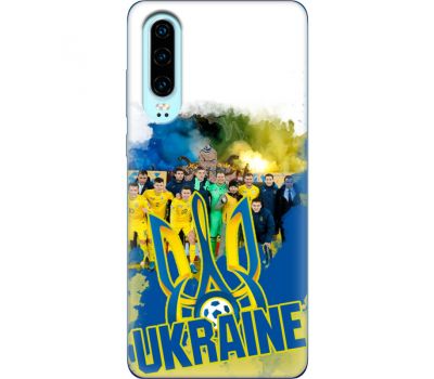 Силіконовий чохол Remax Huawei P30 Ukraine national team