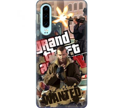 Силіконовий чохол Remax Huawei P30 GTA 4