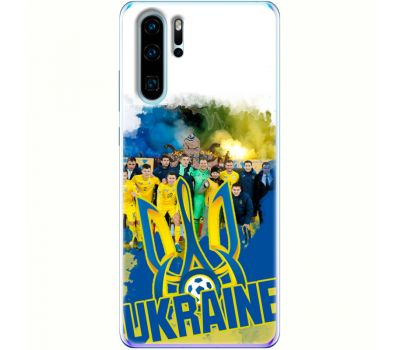 Силіконовий чохол Remax Huawei P30 Pro Ukraine national team