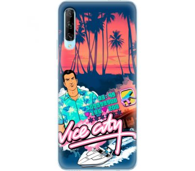 Силіконовий чохол Remax Huawei P Smart Pro GTA Vice City