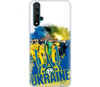 Силіконовий чохол Remax Huawei Nova 5T Ukraine national team