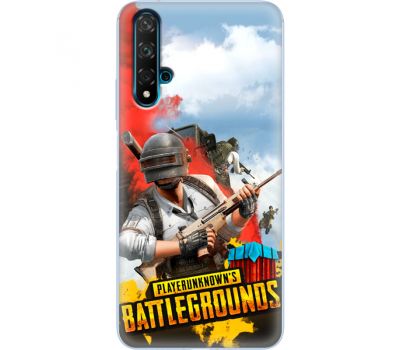 Силіконовий чохол Remax Huawei Nova 5T PLAYERUNKNOWN'S BATTLEGROUNDS