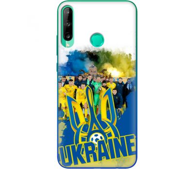 Силіконовий чохол Remax Huawei P40 Lite E Ukraine national team