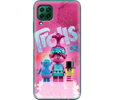 Силіконовий чохол Remax Huawei P40 Lite Lego Trolls