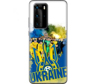 Силіконовий чохол Remax Huawei P40 Pro Ukraine national team