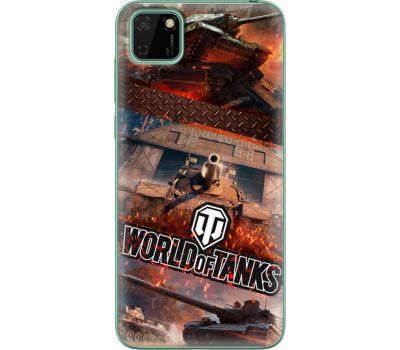 Силіконовий чохол Remax Huawei Y5p World Of Tanks