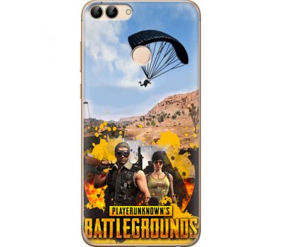 Силіконовий чохол Remax Huawei P Smart Pubg parachute