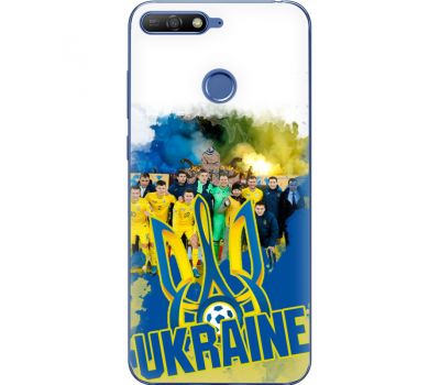 Силіконовий чохол Remax Huawei Y6 Prime 2018 / Honor 7A Pro Ukraine national team