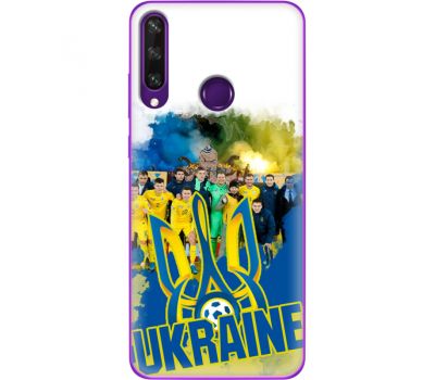 Силіконовий чохол Remax Huawei Y6p Ukraine national team