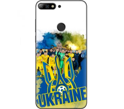 Силіконовий чохол Remax Huawei Y7 Prime 2018 Ukraine national team