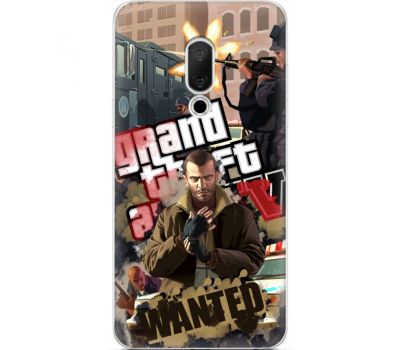 Силіконовий чохол Remax Meizu 15 GTA 4