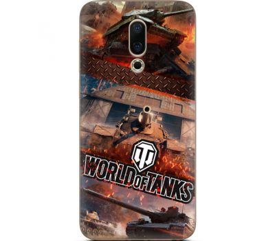 Силіконовий чохол Remax Meizu 16 World Of Tanks