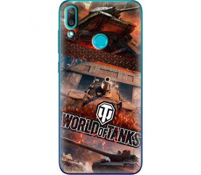 Силіконовий чохол Remax Huawei Y7 2019 World Of Tanks