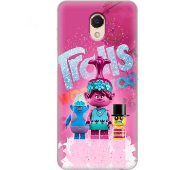 Силіконовий чохол Remax Meizu M6s Lego Trolls