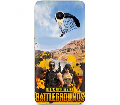 Силіконовий чохол Remax Meizu M5s Pubg parachute