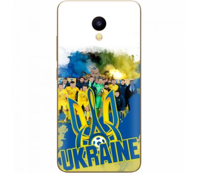 Силіконовий чохол Remax Meizu M5C Ukraine national team