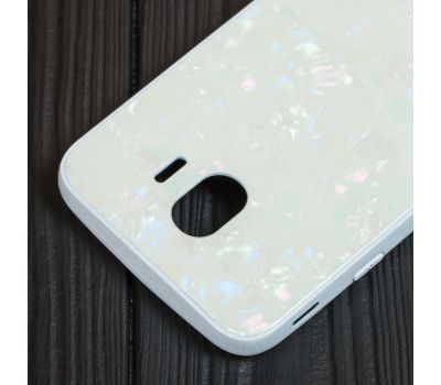 Чохол для Samsung Galaxy J4 2018 (J400) Jelly мармур білий 131080