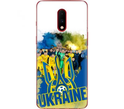 Силіконовий чохол Remax OnePlus 7 Ukraine national team