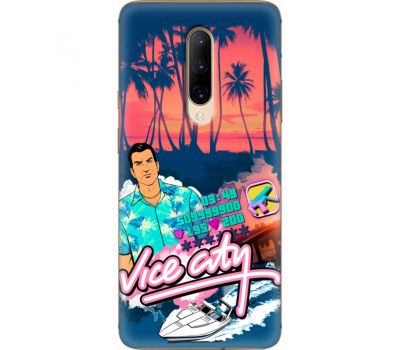 Силіконовий чохол Remax OnePlus 7 Pro GTA Vice City