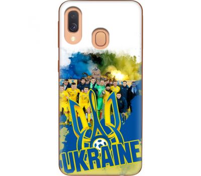 Силіконовий чохол Remax Samsung A405 Galaxy A40 Ukraine national team
