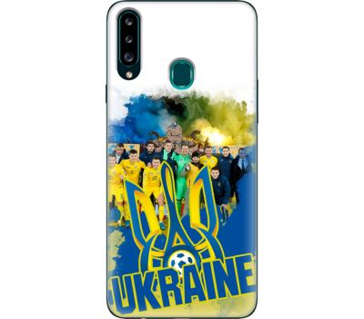 Силіконовий чохол Remax Samsung A207 Galaxy A20s Ukraine national team