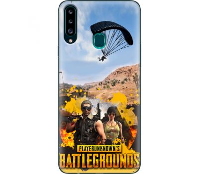 Силіконовий чохол Remax Samsung A207 Galaxy A20s Pubg parachute