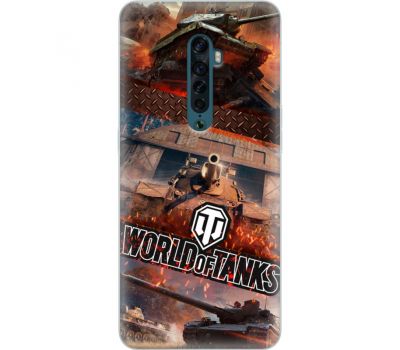 Силіконовий чохол Remax OPPO Reno2 World Of Tanks